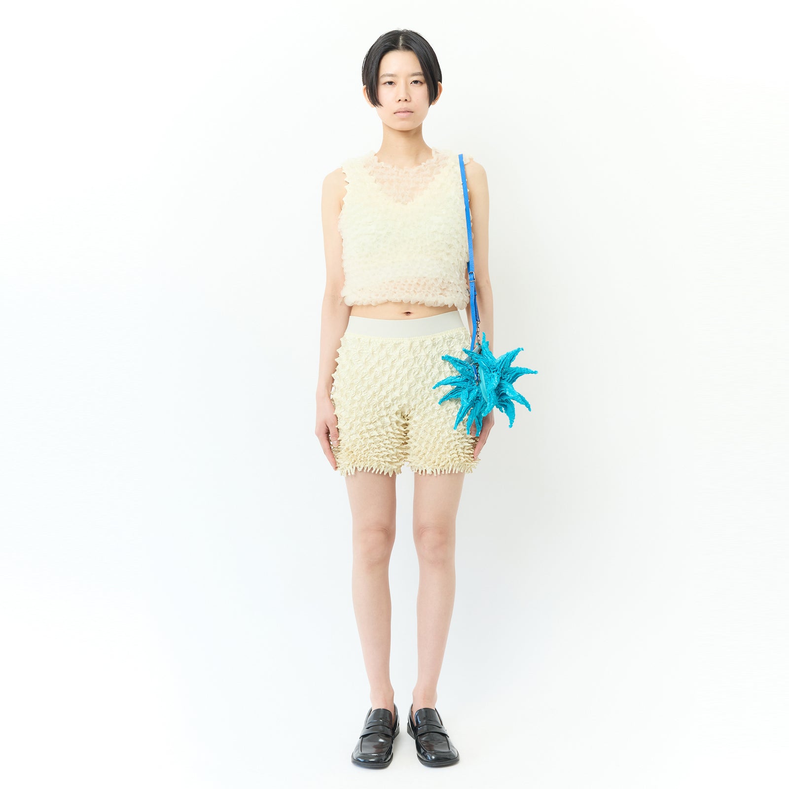 Obai Shibori Charm Shoulder Bag