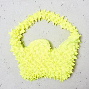 Spiky Shibori Medium Crossbody Bag - Neon Color