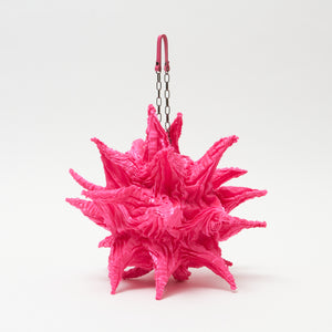 Big Spiky Shibori Charm Shoulder Bag