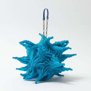 Big Spiky Shibori Charm Shoulder Bag