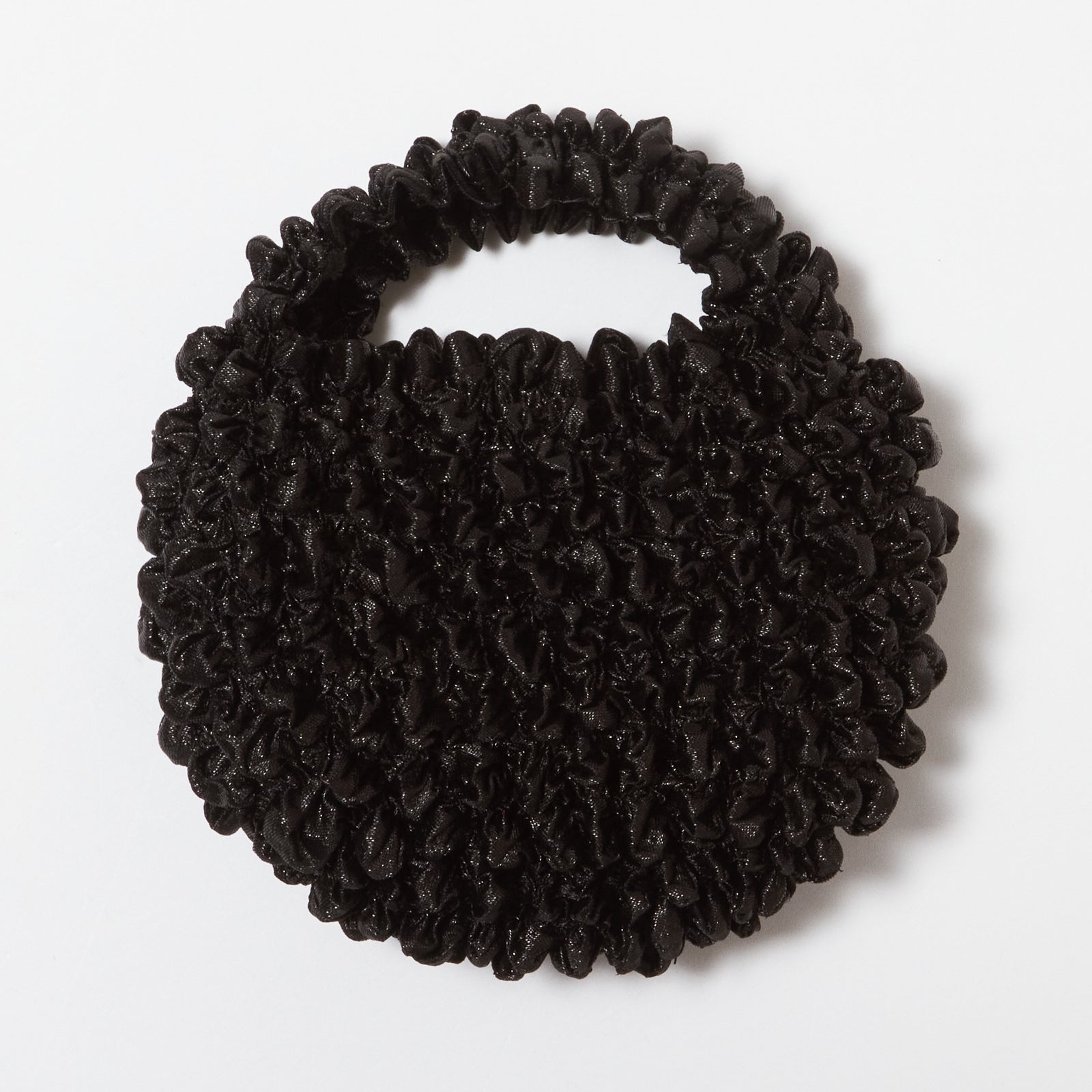 Double Layered Puku-Puku Bag Metallic