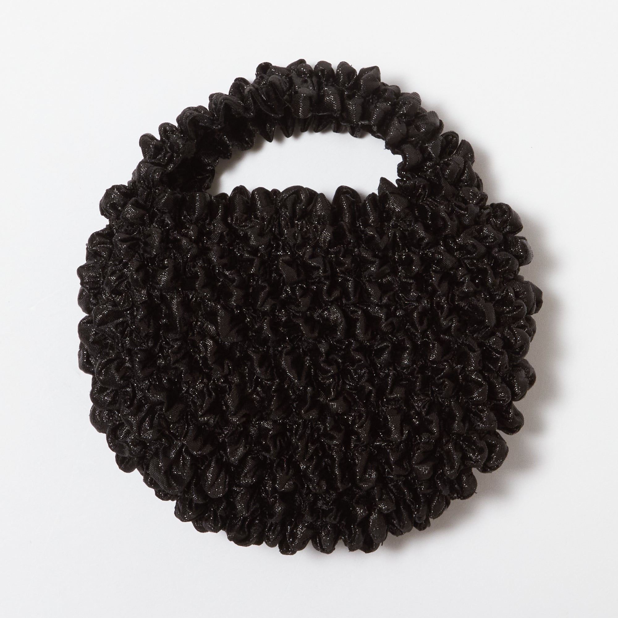 Double Layered Puku-Puku Bag Metallic