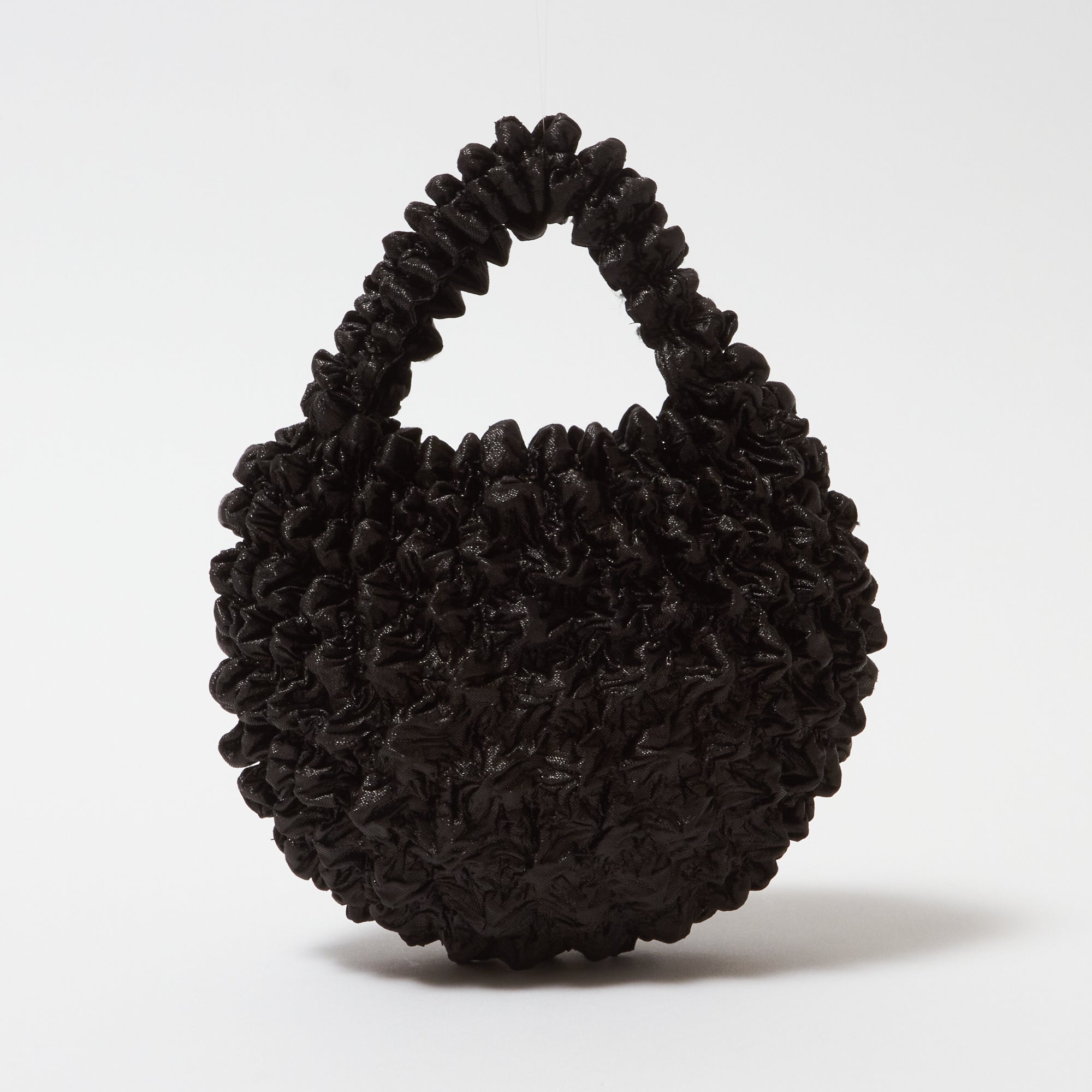 Double Layered Puku-Puku Bag Metallic