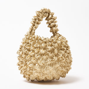 Double Layered Puku-Puku Bag Metallic