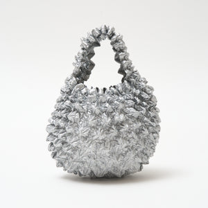 Double Layered Puku-Puku Bag Metallic