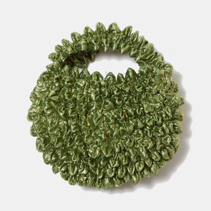 Double Layered Puku-Puku Bag Metallic