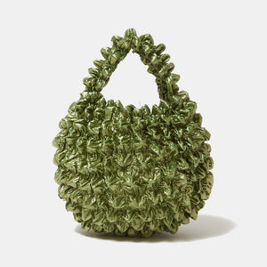 Double Layered Puku-Puku Bag Metallic