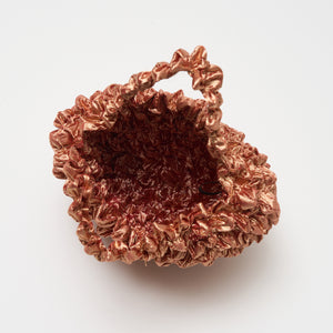 Double Layered Puku-Puku Bag Metallic