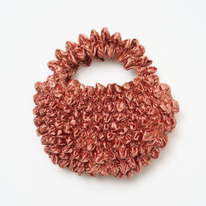 Double Layered Puku-Puku Bag Metallic