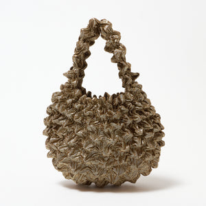 Double Layered Puku-Puku Bag Metallic