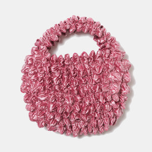 Double Layered Puku-Puku Bag Metallic