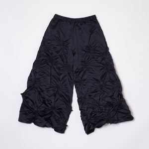 Rolled-up Shibori Pants