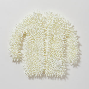 ツンツンのカーディガン シフォン/無地