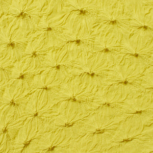 Spiky Shibori Sleeveless Turtleneck Top - Solid Color