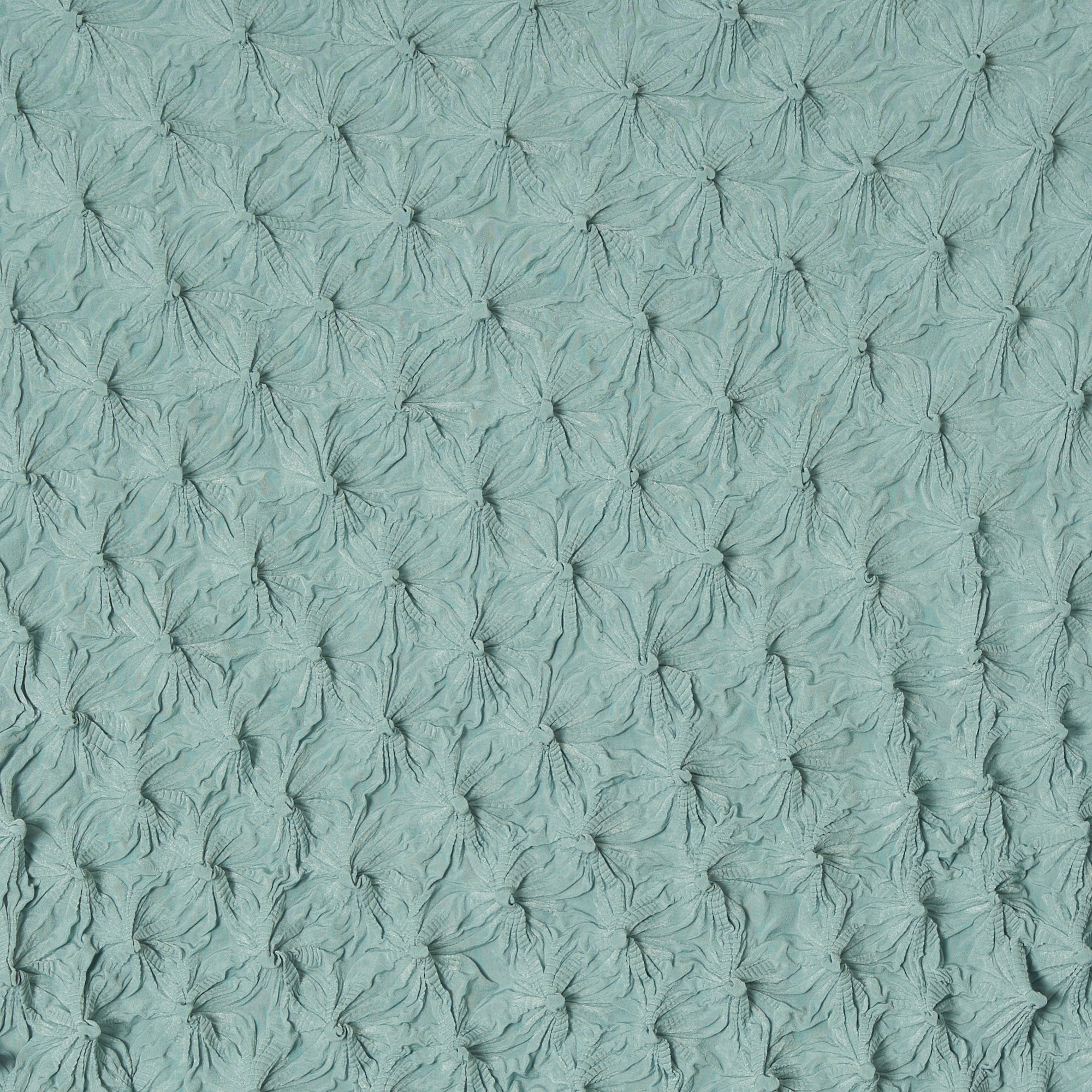 Spiky Shibori Long Sleeve Turtleneck Tops - Decin/Solid Color