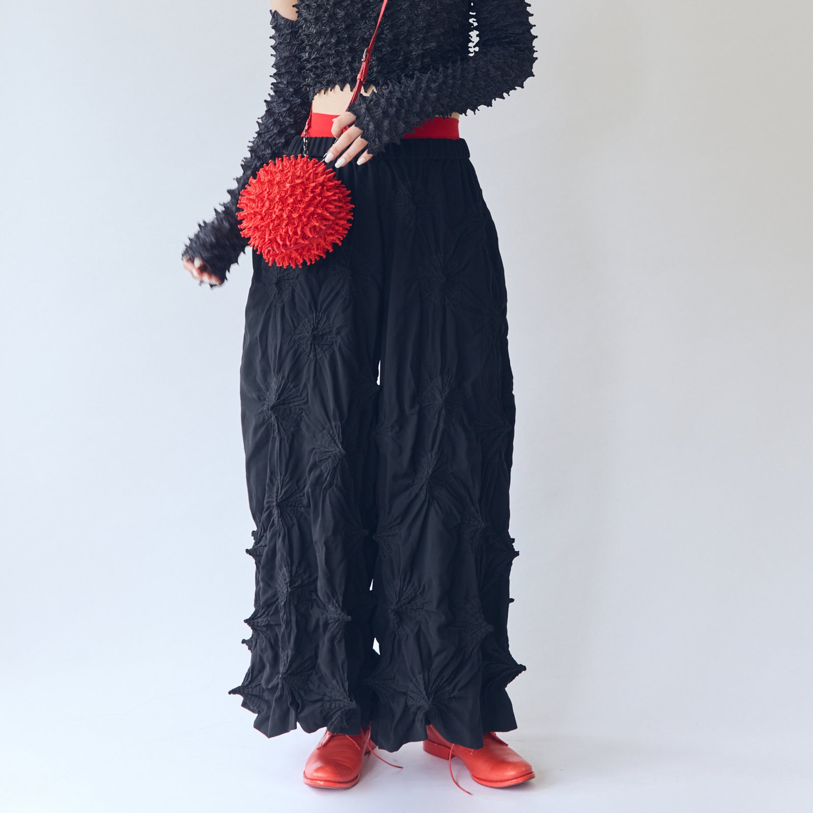 Rolled-up Shibori Pants, Amundsen