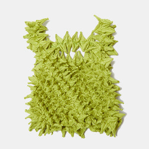 Spiky Shibori Crop Camisole - Taffeta