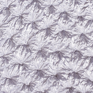 Spiky Shibori Sleeveless Turtleneck Top - Satin/Solid Color