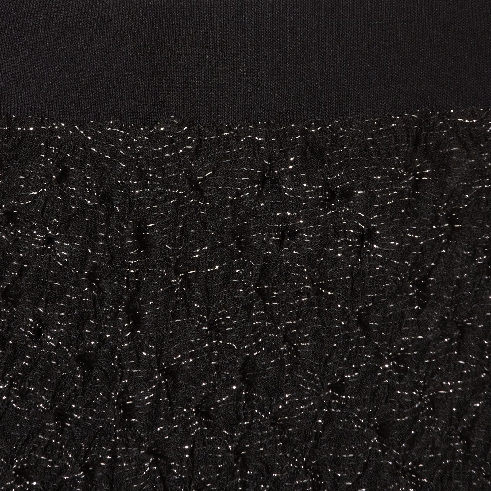 Spiky Shibori Pants - Lamé Lace