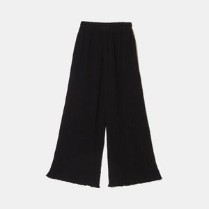 Wavy Wide Straight Pants