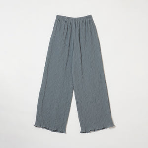 Wavy Wide Straight Pants