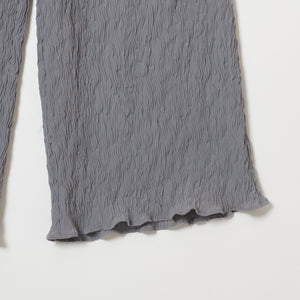 Wavy Wide Straight Pants