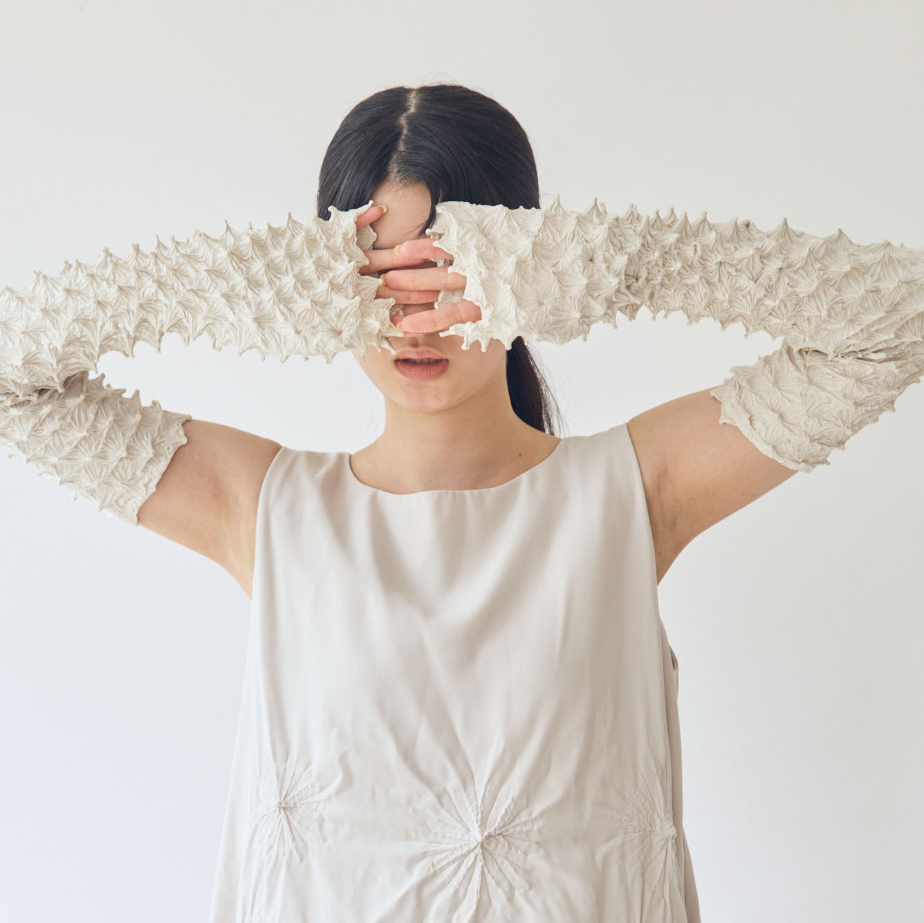 Spicky Shibori Arm Warmer - Taffeta