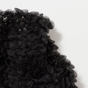 ボタタンクルーネックトップス スリーブレス