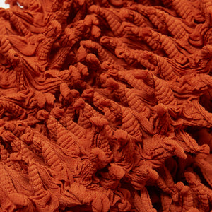 ツンツンのショートカーディガン シフォン/無地