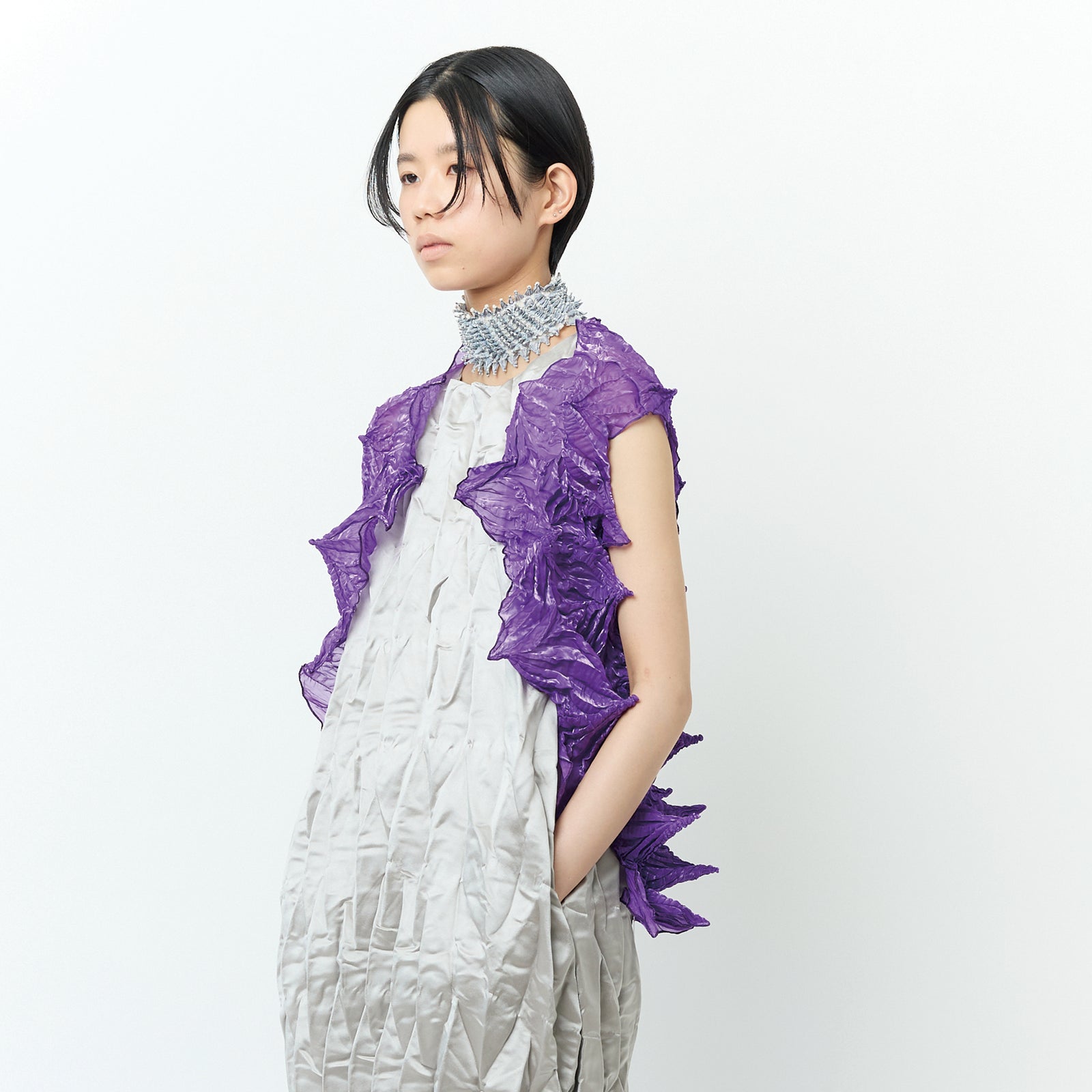 Bai-Shibori  Vest - Solid Colors