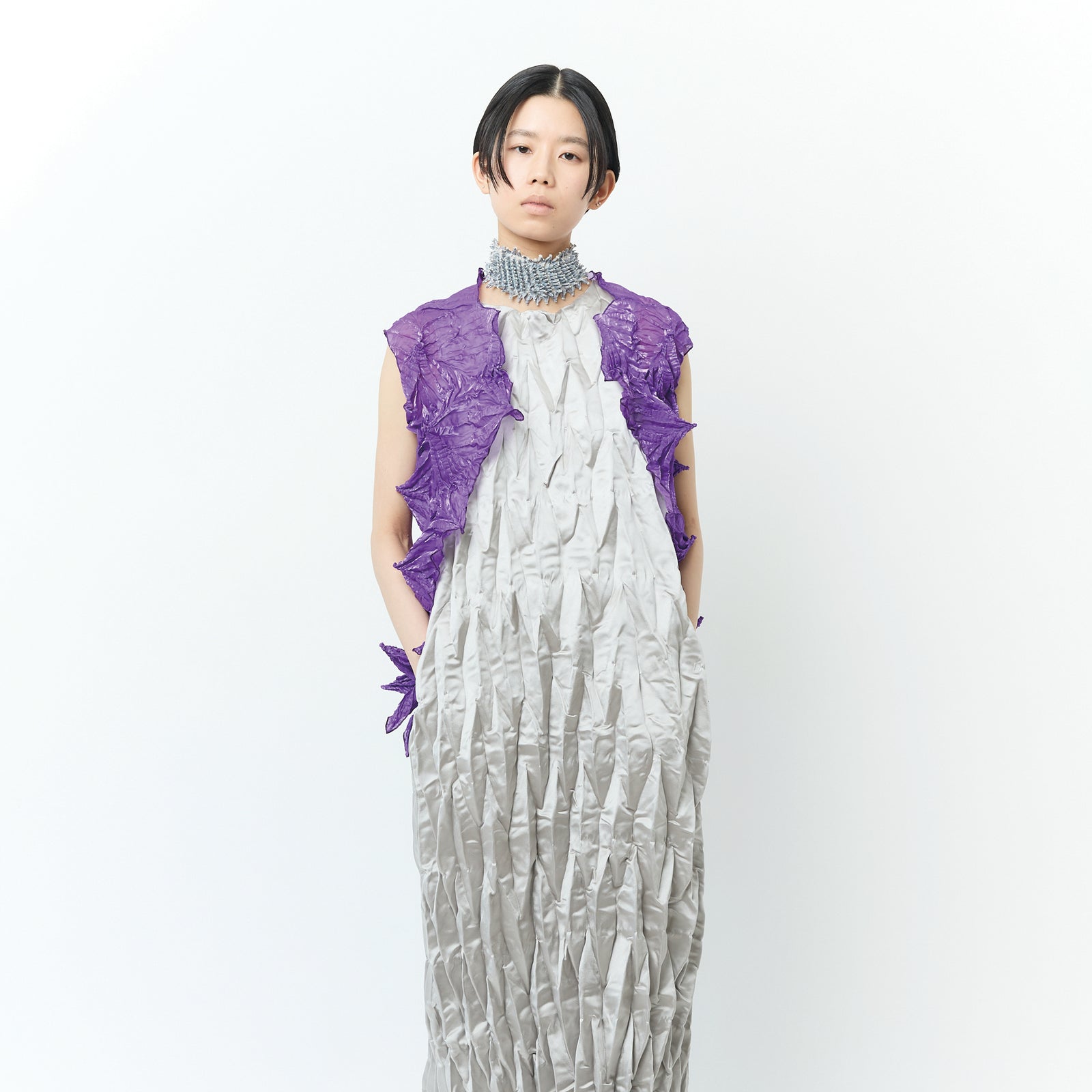 Bai-Shibori  Vest - Solid Colors