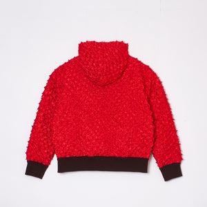 Spiky Shibori Zip Hoodie Jacket