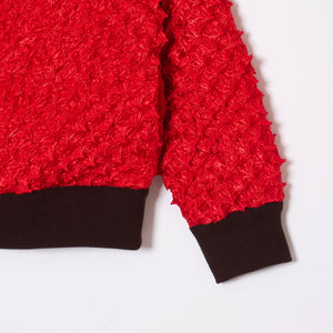 Spiky Shibori Zip Hoodie Jacket