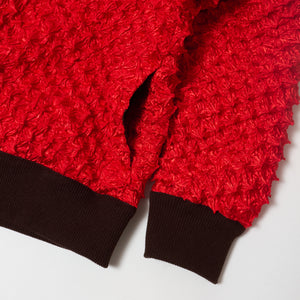 Spiky Shibori Zip Hoodie Jacket