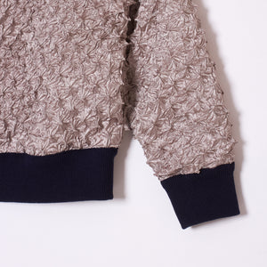 Spiky Shibori Zip Hoodie Jacket