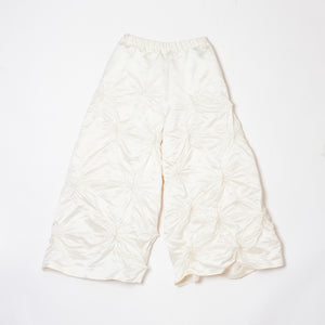 Rolled-up Shibori Pants