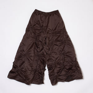 Rolled-up Shibori Pants