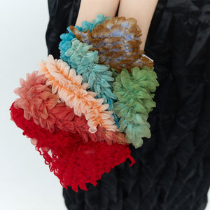 Puku-Puku Small Scarf - Silk Chiffon