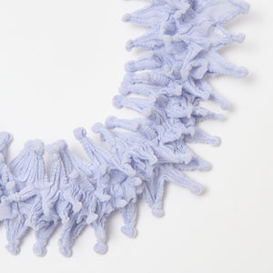 ツンツンの細幅ダブルネックレス