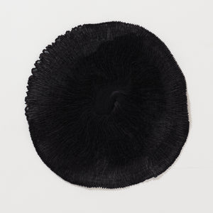 Wavy Silk Circular Scarf