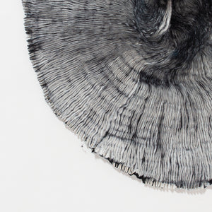 Wavy Silk Circular Scarf