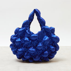 大きなぽんぽんのバッグ サテン