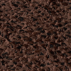 Spiky Shibori Long Sleeve Turtleneck Tops - Dot Pattern