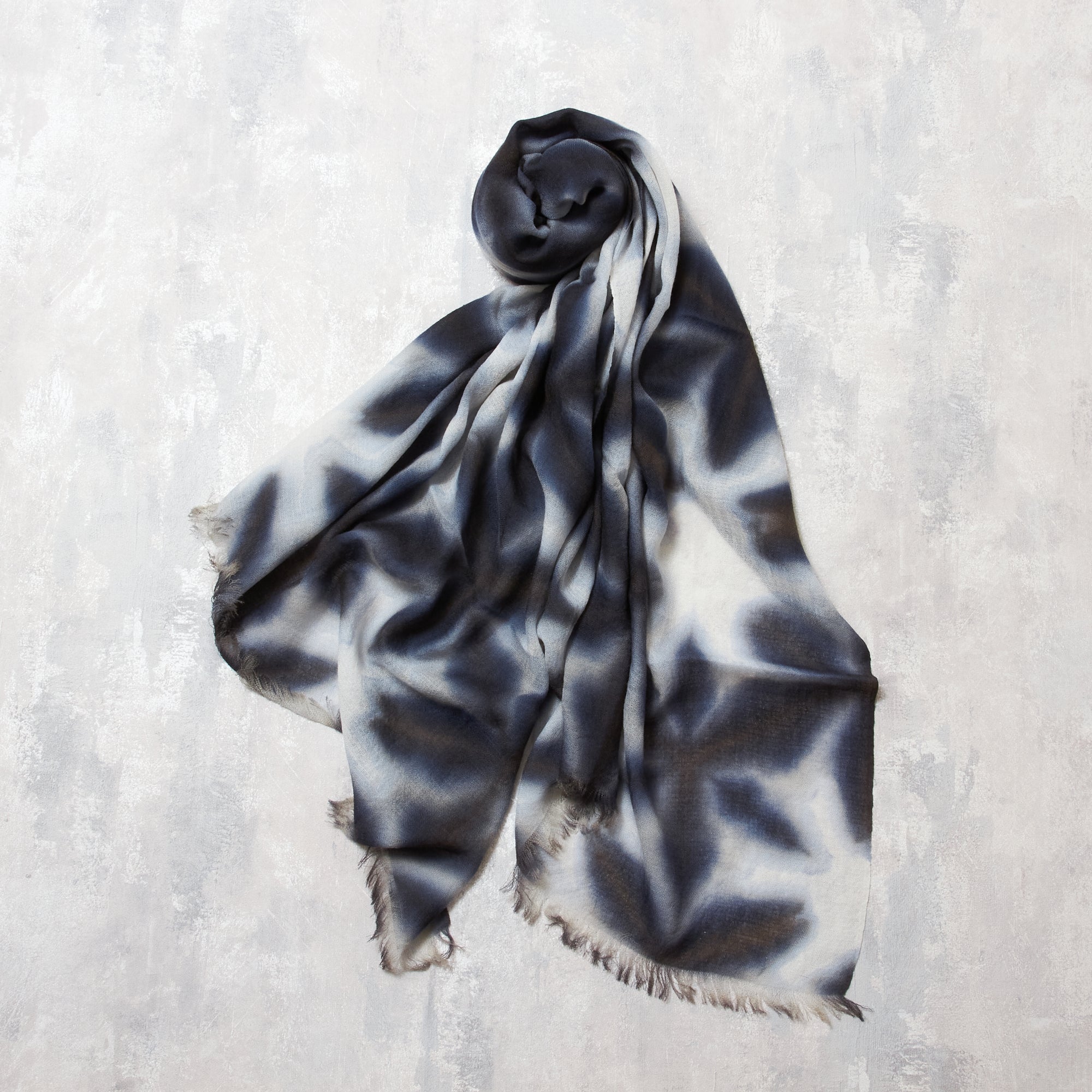 Sekka Shibori Cashmere Scarves Large